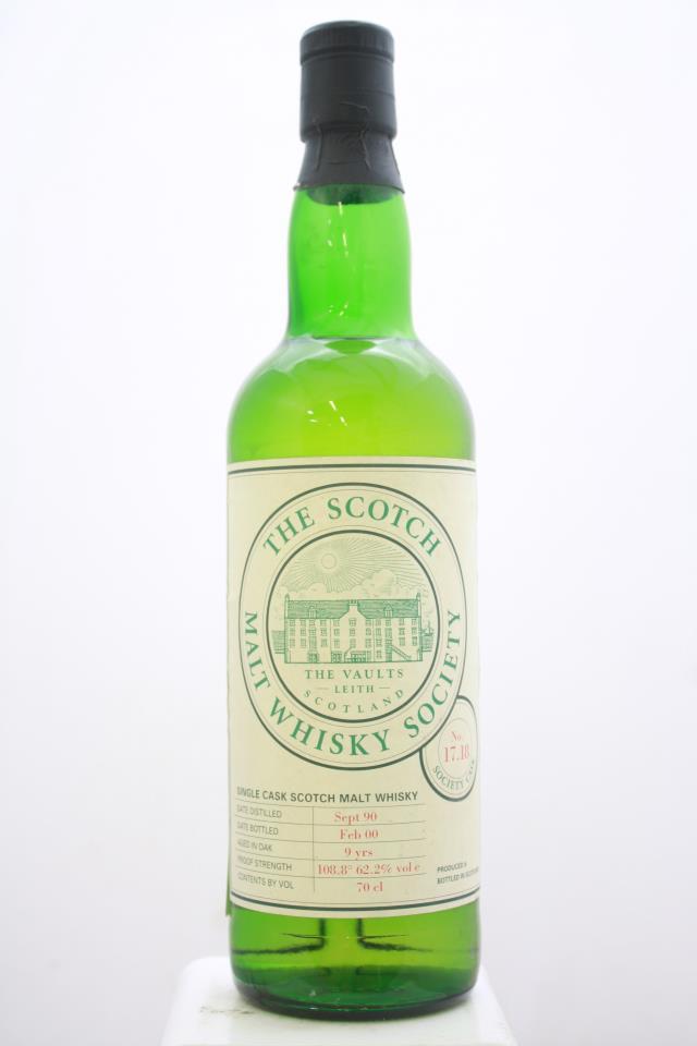 The Scotch Malt Whisky Society Single Cask Scotch Malt Whisky 9-Years-Old 1990