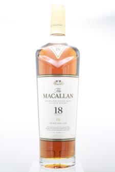 The Macallan Sherry Oak Cask Single Malt Highland Scotch Whisky 18-Year-Old 2018