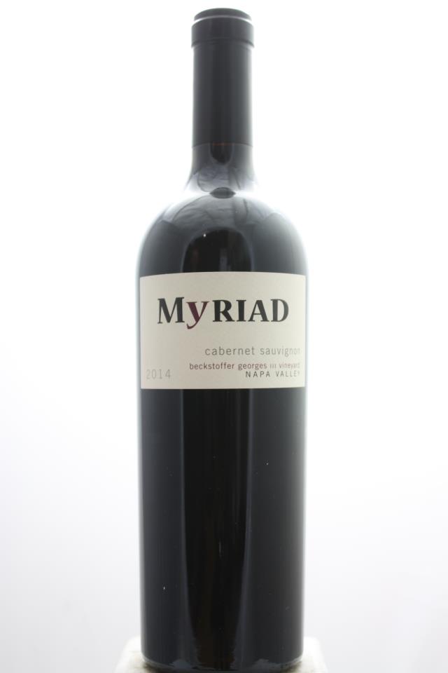 Myriad Cabernet Sauvignon Beckstoffer Georges III Vineyard 2014