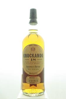 Knockando Pure Single Malt Scotch Whisky 18-Years-Old 1981