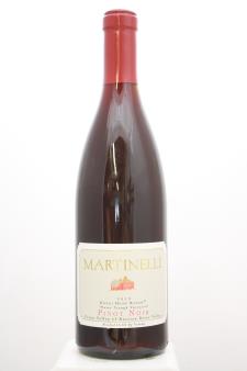 Martinelli Pinot Noir Bondi Home Ranch Water Trough Vineyard 2012