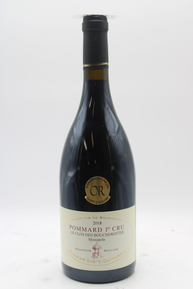 Coste Caumartin Pommard Clos de la Boucherottes 2018