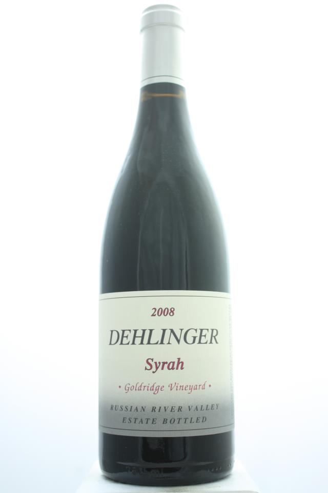 Dehlinger Syrah Estate Goldridge Vineyard 2008