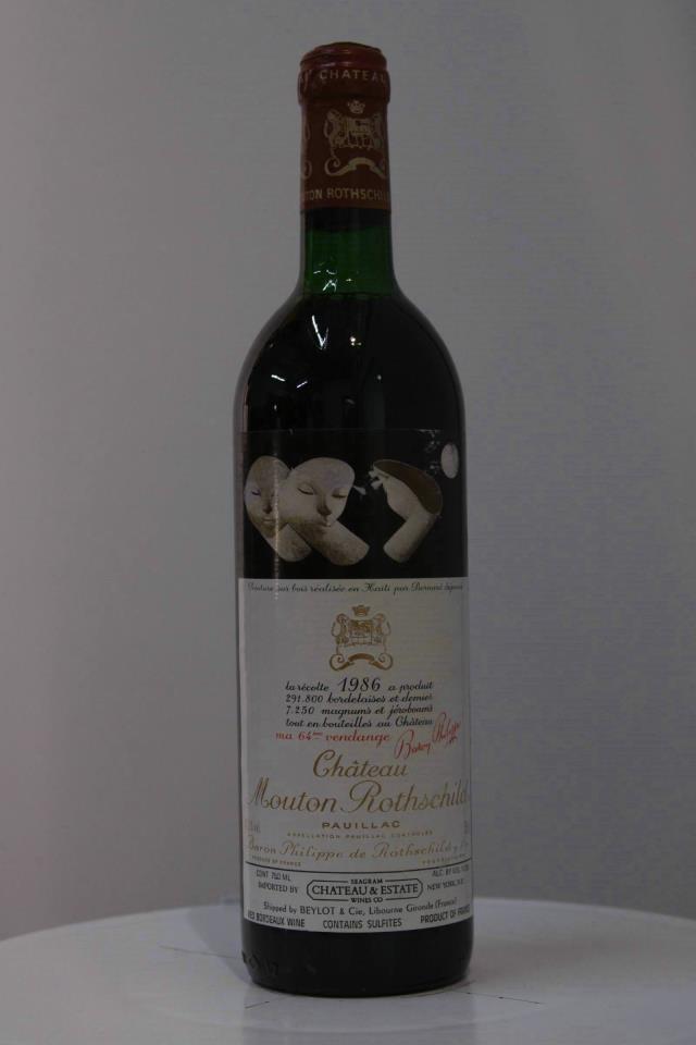 Mouton Rothschild 1986