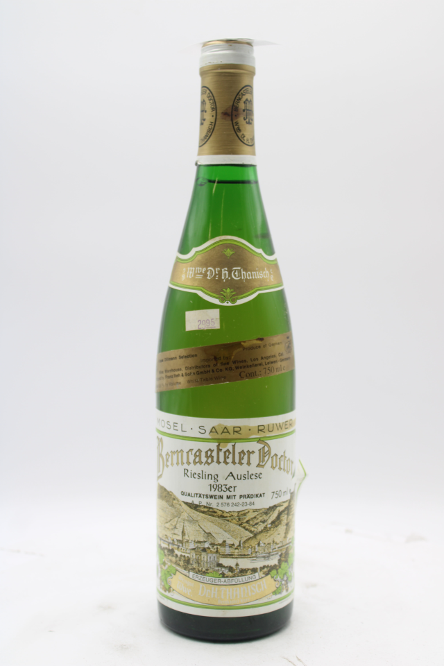 Dr. H. Thanisch Bernkasteler Doctor Riesling Auslese #23 1983