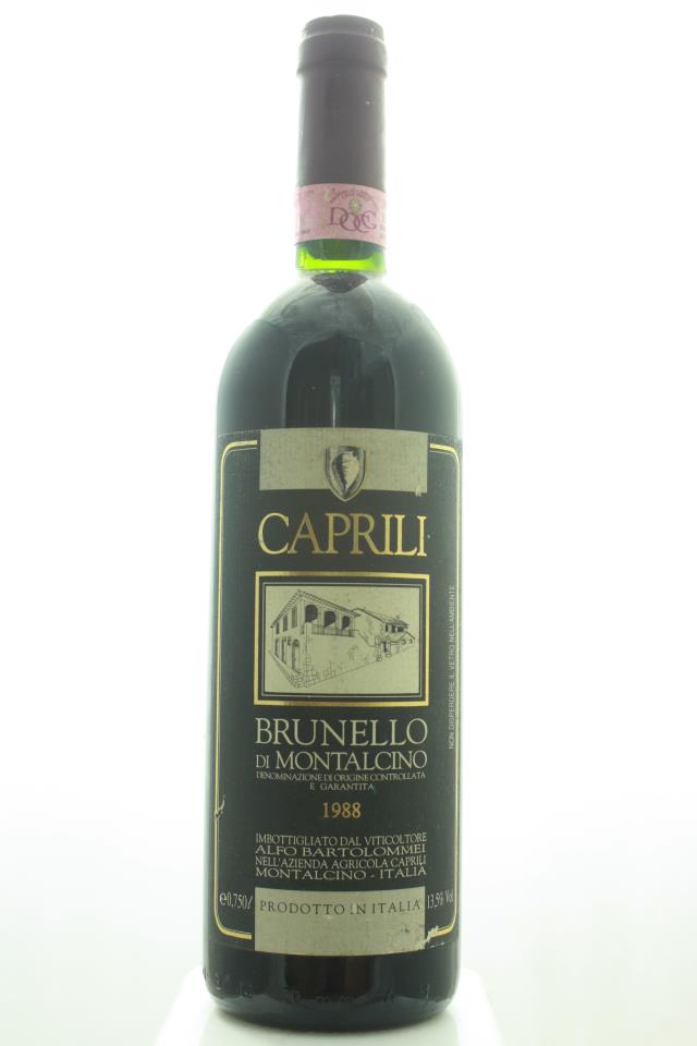 Caprili Brunello di Montalcino 1988
