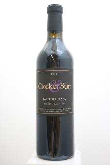 Crocker & Starr Cabernet Franc 2012