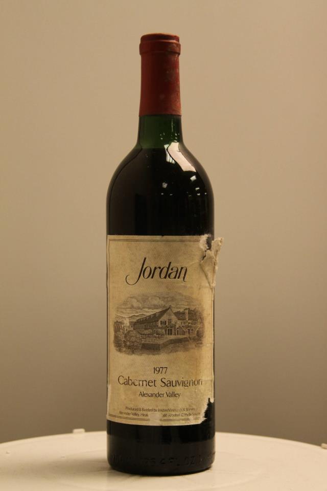 Jordan Cabernet Sauvignon Alexander Valley 1977