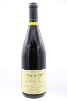 Michel Sarrazin Givry 1er Cru Vieilles Vignes 2005