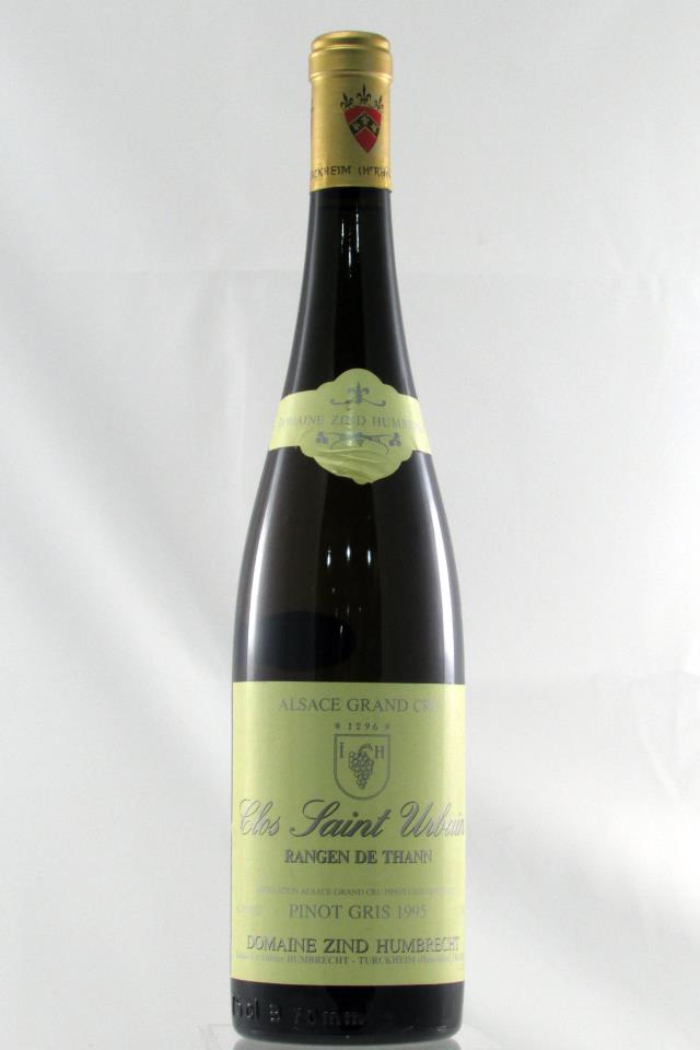 Zind Humbrecht Pinot Gris Rangen de Thann Clos Saint-Urbain 1995