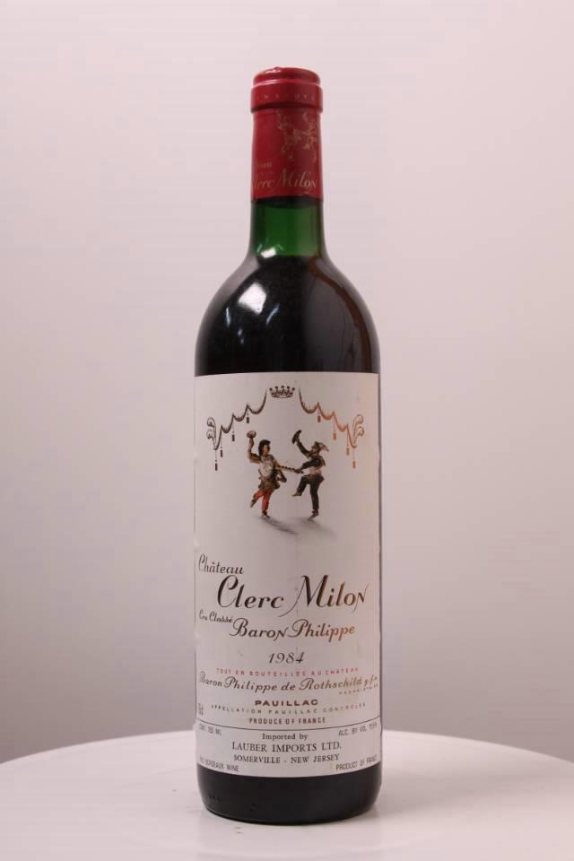 Clerc Milon 1984