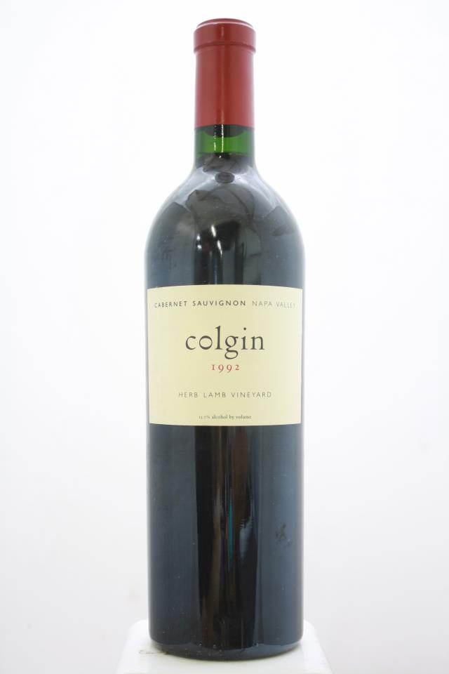 Colgin Cabernet Sauvignon Herb Lamb Vineyard 1992