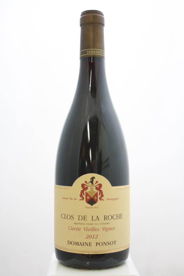 Domaine Ponsot Clos de la Roche Cuvée Vieilles Vignes 2012