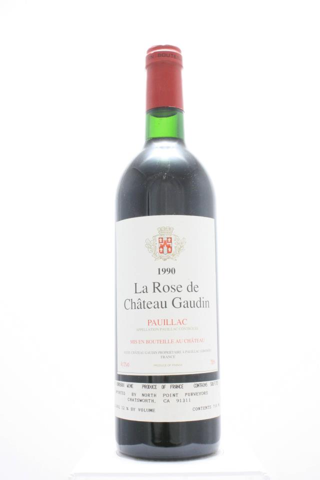 La Rose de Chateau Gaudin 1990