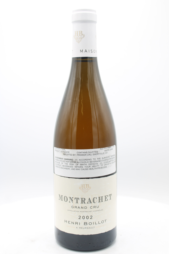Domaine Henri Boillot Montrachet 2002
