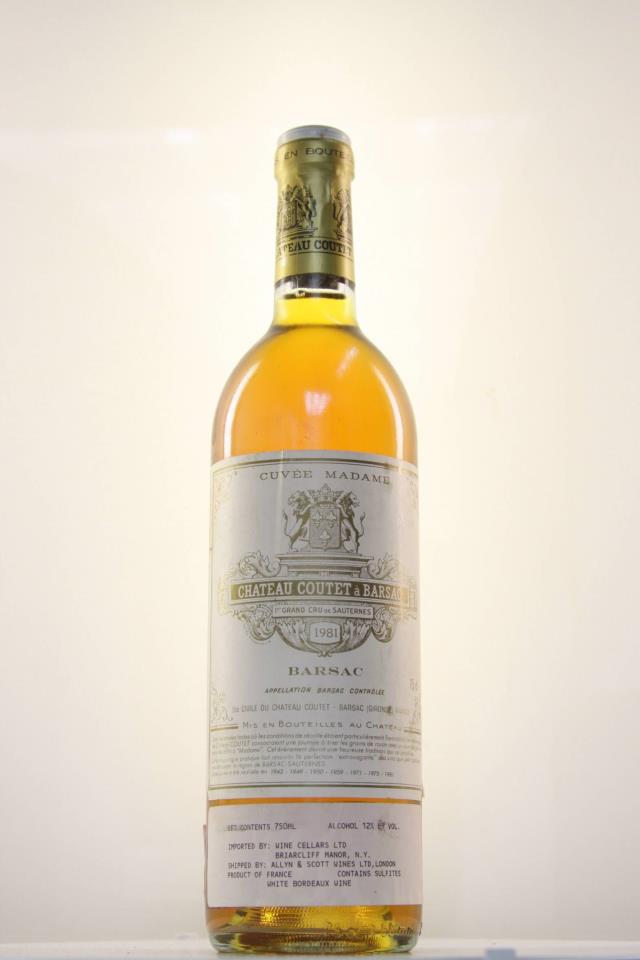 Château Coutet 1981