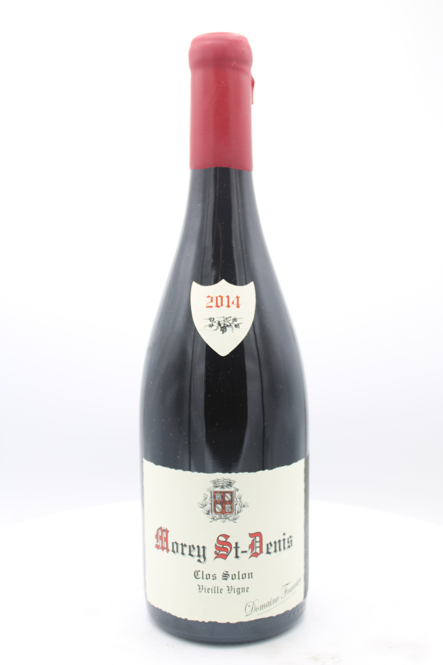 Domaine Fourrier Morey St. Denis Clos Solon Vieille Vigne 2014