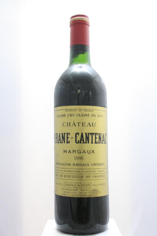 Brane-Cantenac 1986
