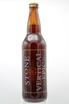 Stone Brewing Co. Stone 07.07.07 Vertical Epic Ale 2007