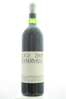 Ridge Vineyards Proprietary Red Geyserville 2009