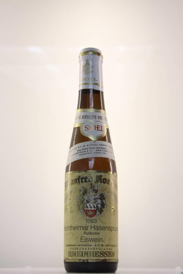 Koehler Bechtheimer Hasensprung Ruländer Eiswein 1983