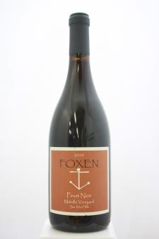 Foxen Pinot Noir Melville Vineyard 2010