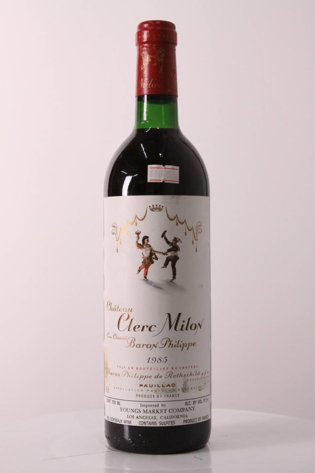 Clerc Milon 1985
