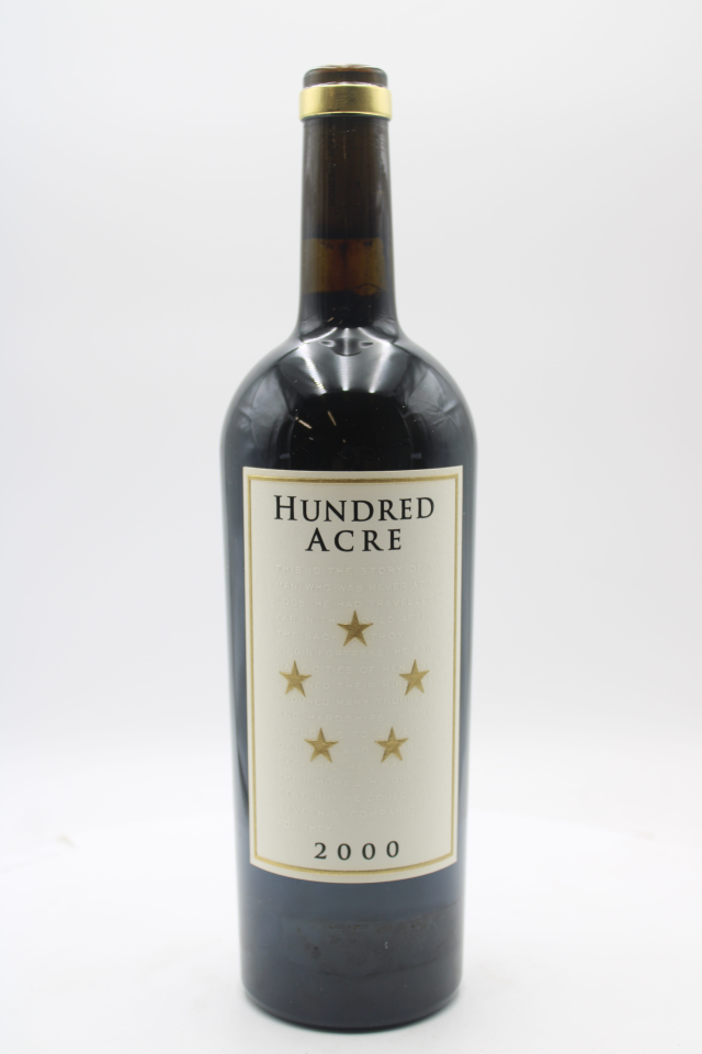 Hundred Acre Cabernet Sauvignon Estate Kayli Morgan Vineyard 2000