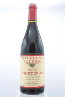 Williams Selyem Pinot Noir Hirsch Vineyard 2000
