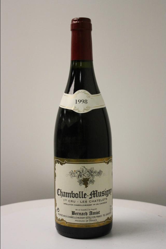 B. Amiot Chambolle Musigny Les Chatelots 1998