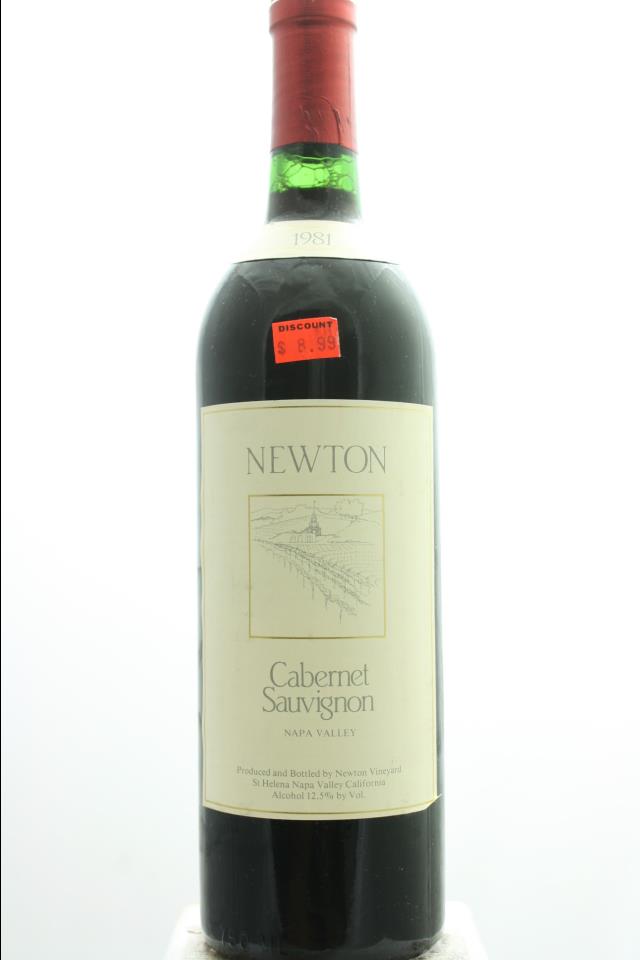 Newton Vineyard Cabernet Sauvignon 1981