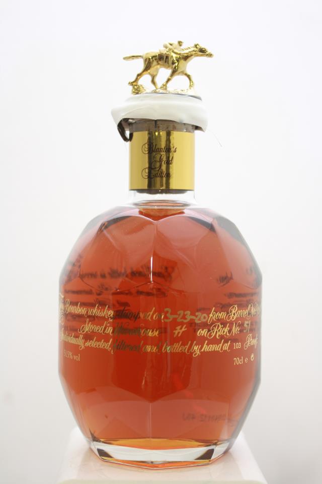 Blanton's Original Single Barrel Bourbon Whisky Gold Edition NV