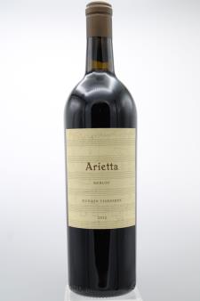 Arietta Merlot Hudson Vineyard 2012