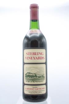 Sterling Vineyards Cabernet Sauvignon Napa Valley 1975