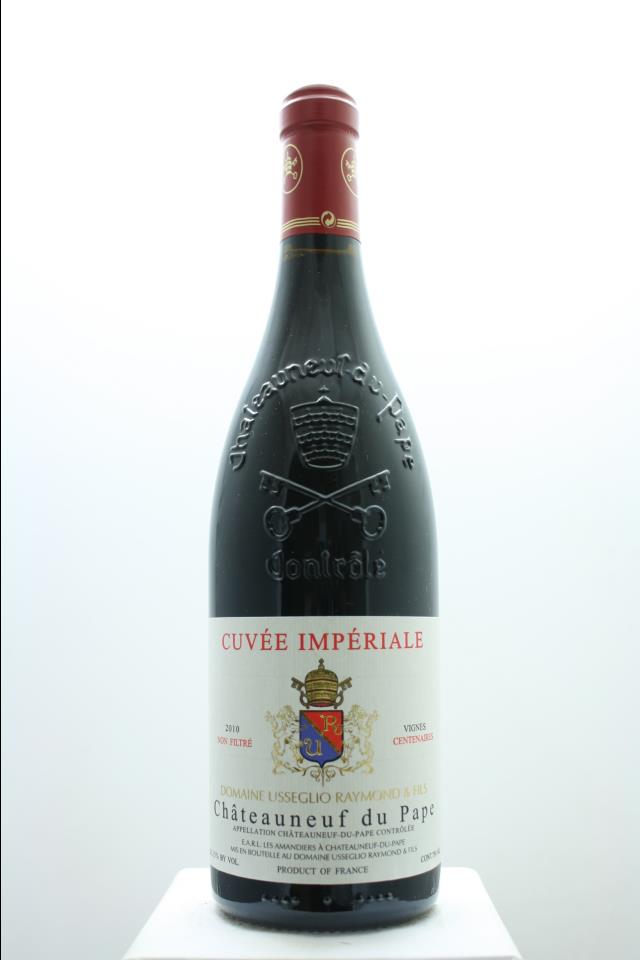Raymond Usseglio Châteauneuf-du-Pape Cuvée Impériale Vignes Centenaires 2010