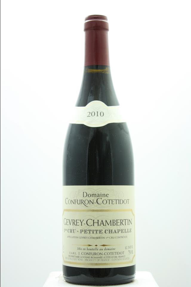 Confuron-Cotetidot Gevrey-Chambertin Petite Chapelle 2010