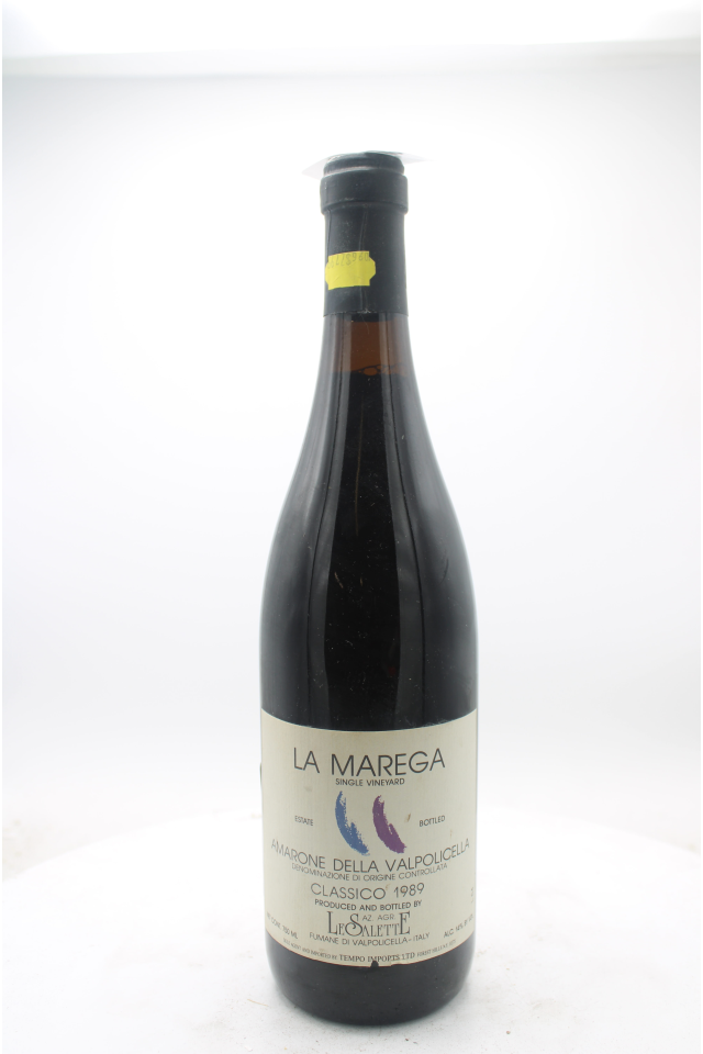 Le Salette Amarone Della Valpolicella Classico La Marega 1989