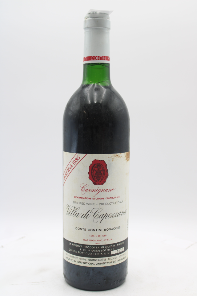 Villa di Capezzana Carmignano Riserva Contini Bonacossi 1985