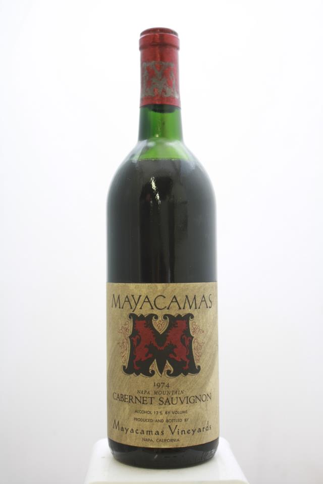 Mayacamas Cabernet Sauvignon 1974