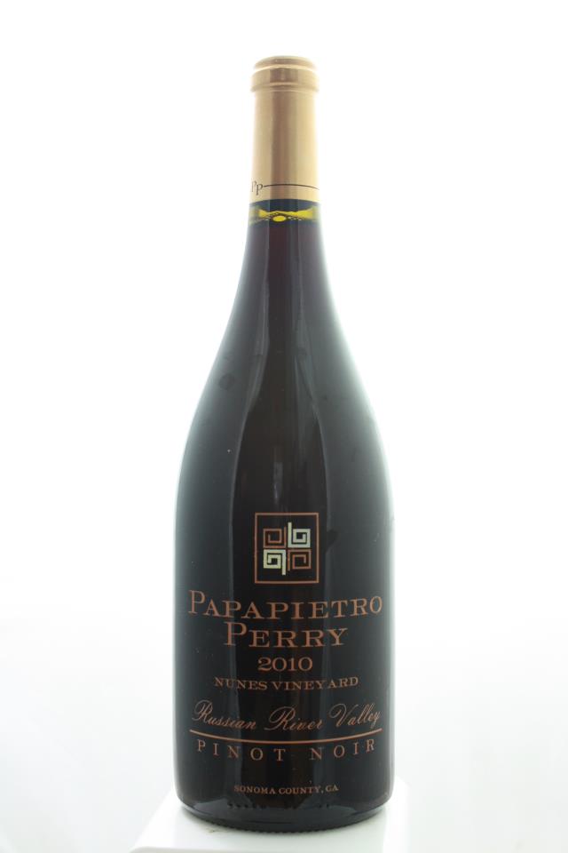 Papapietro Perry Pinot Noir Nunes Vineyard 2010