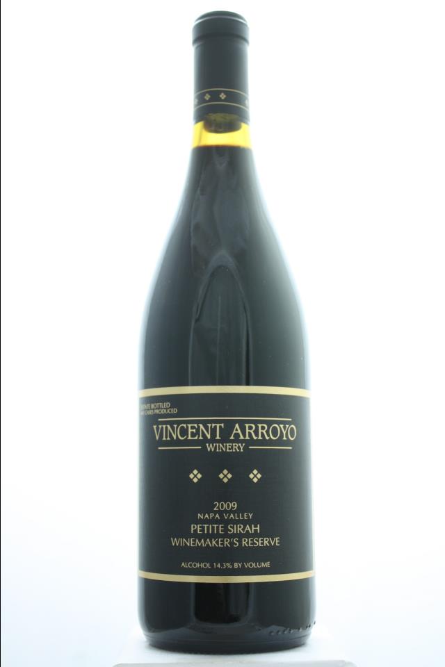 Vincent Arroyo Petite Sirah Estate Winemaker's Reserve 2009