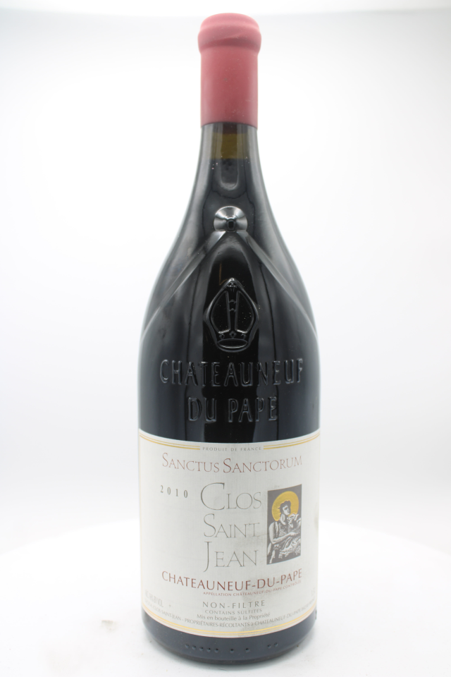 Clos Saint-Jean Châteauneuf-du-Pape Sanctus Sanctorum 2010