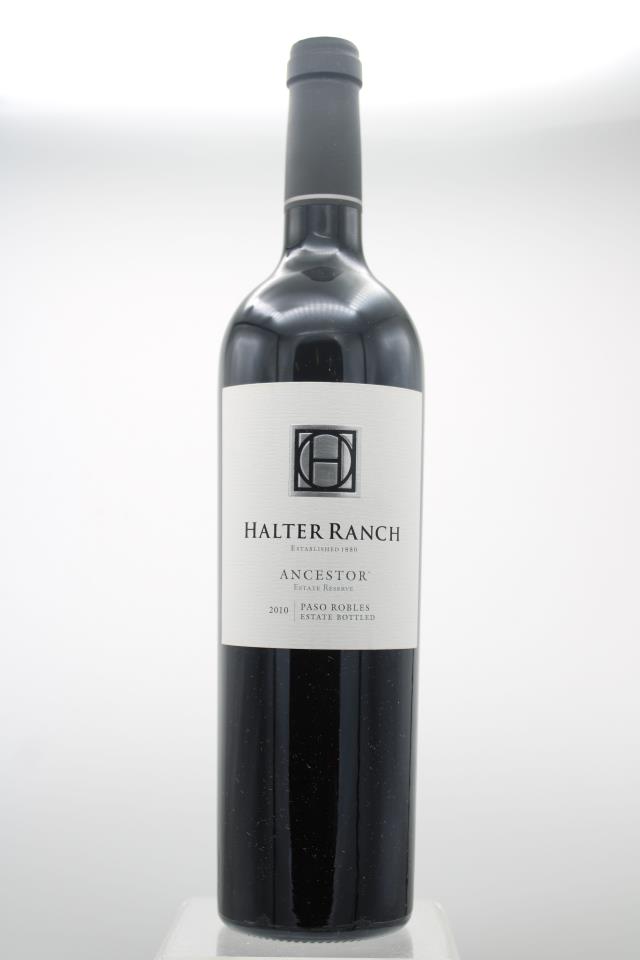 Halter Ranch Proprietary Red Estate Ancestor Reserve 2010