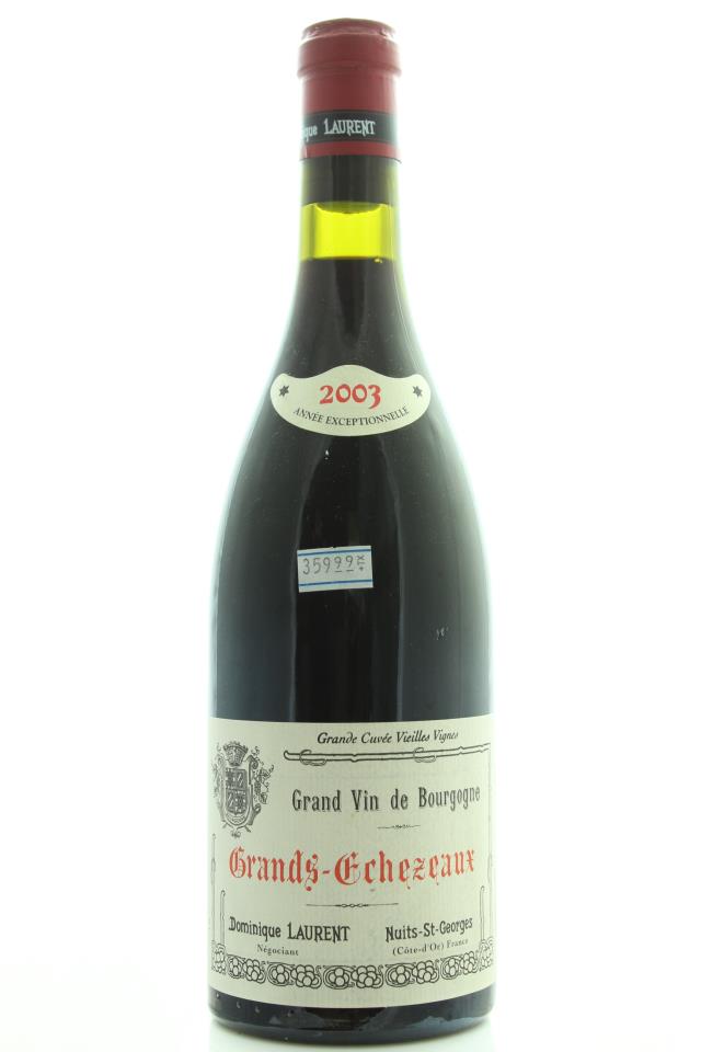 Dominique Laurent Grands Echézeaux Grande Cuvée Vieilles Vignes 2003