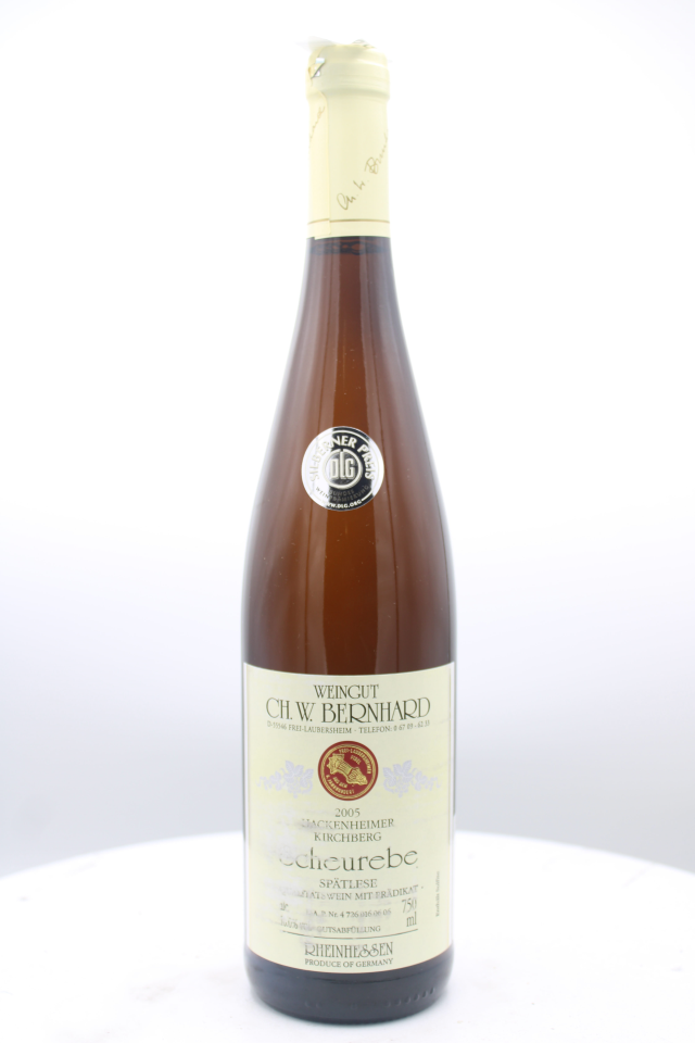 Ch. W. Bernhard Hackenheimer Kirchberg Scheurebe Spatlese #06 2005