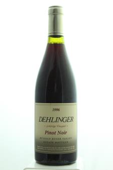 Dehlinger Pinot Noir Estate Goldridge Vineyard 1996