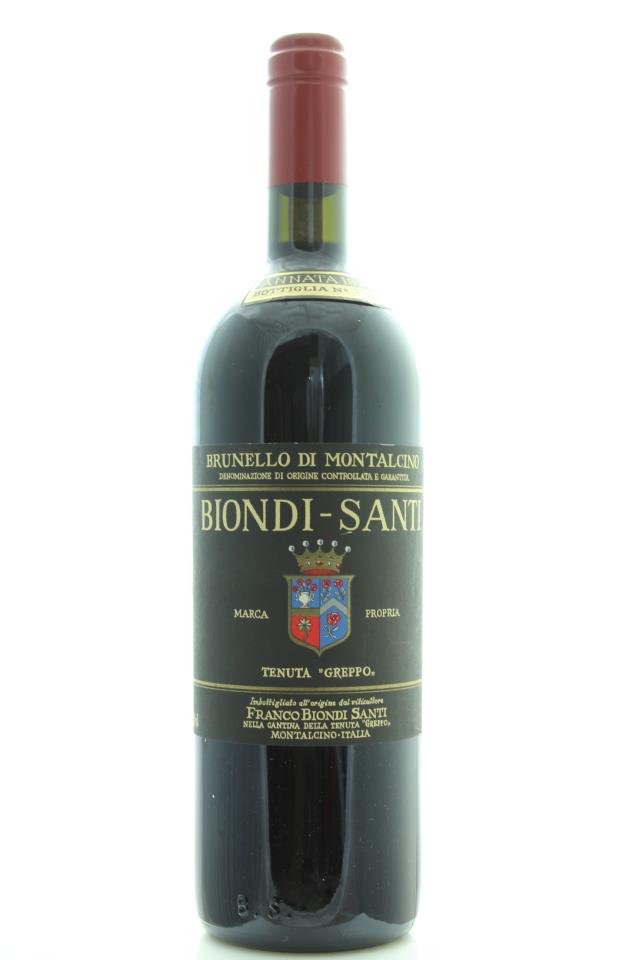 Biondi-Santi Tenuta Greppo Brunello di Montalcino 1997