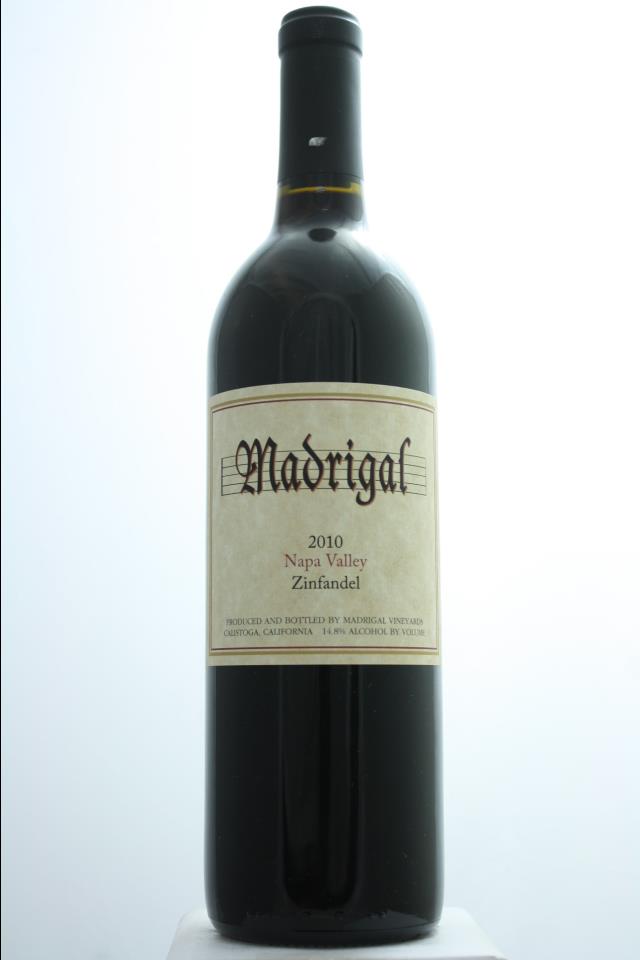 Madrigal Zinfandel 2010
