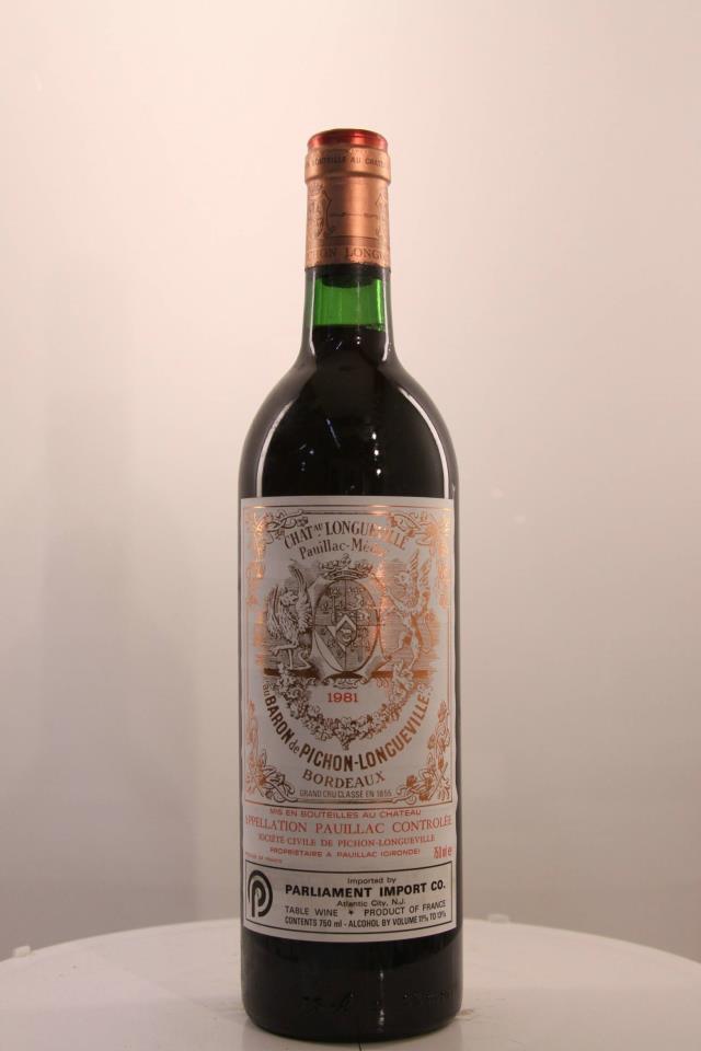 Pichon Baron 1981