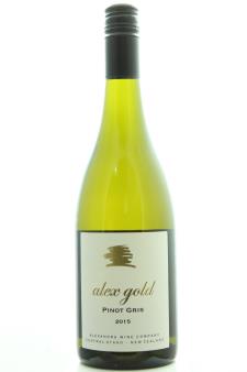 Alexandra Wine Company Pinot Gris Alex Gold 2015